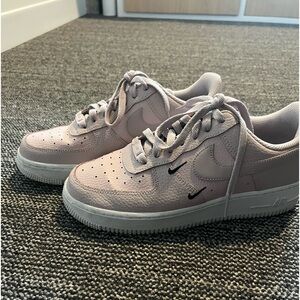 Pink Nike Air Force Ones